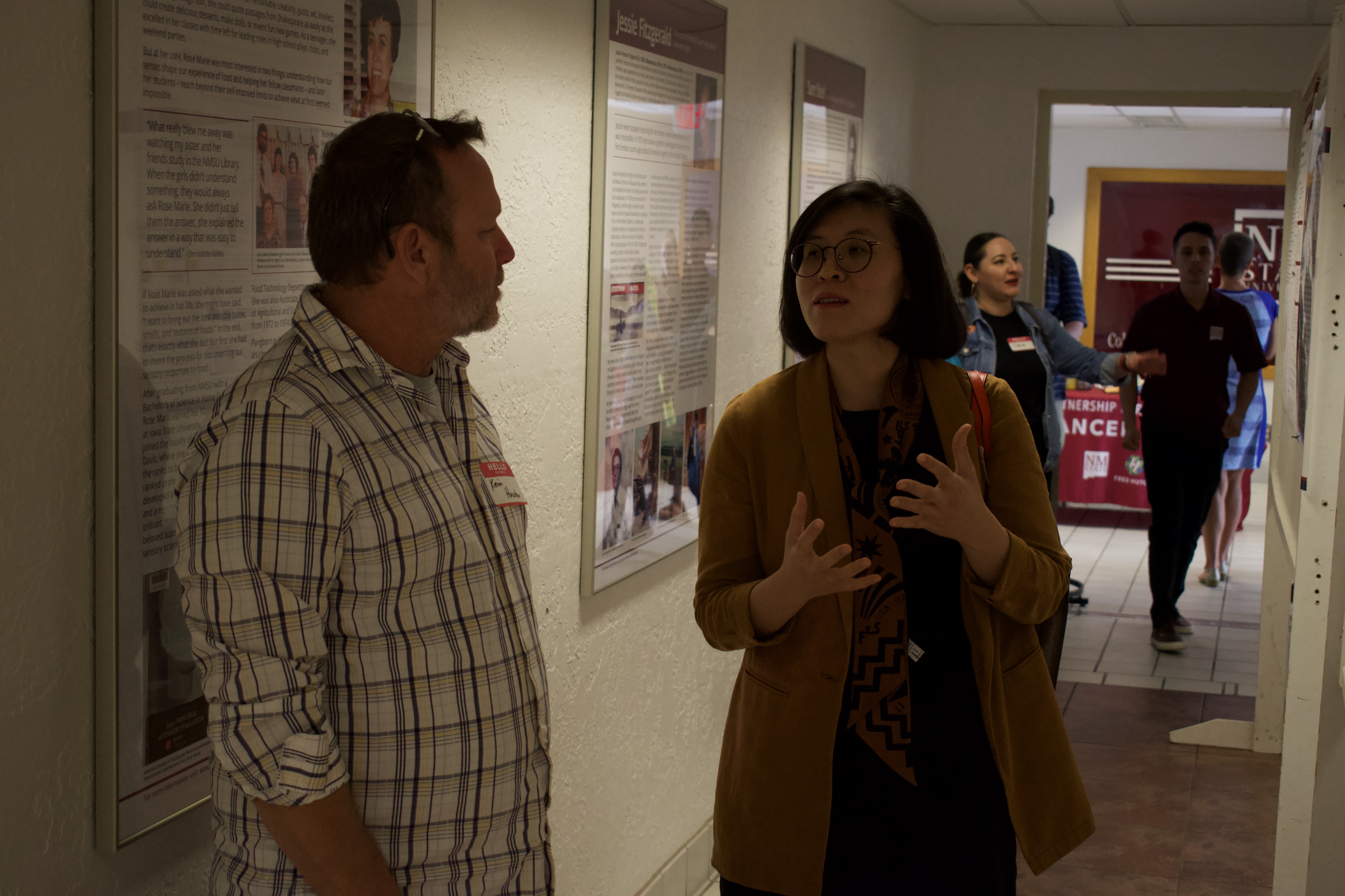 Dr. Houston and Dr. Jeon 