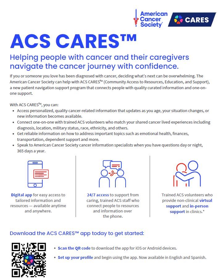 American Cancer Society Cares 