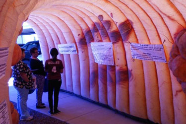 Inflatable Colon Clint Health Fair