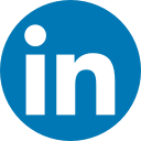 Image of circular LinkedIn logo